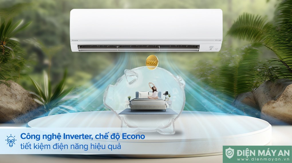 Điều hòa Daikin Inverter 24000BTU 2 chiều FTHF71VAVMV